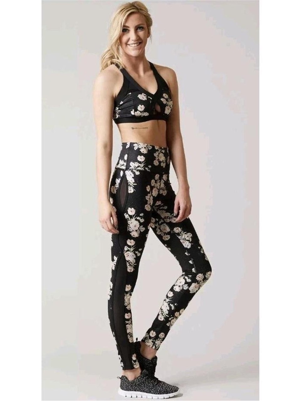 Free People Movement Liza Leggings Floral Women’s Size small